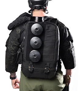 Combination Unit Respirator back