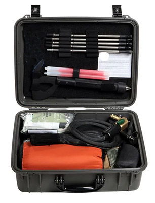 Exothermic Portable Aid Carrier