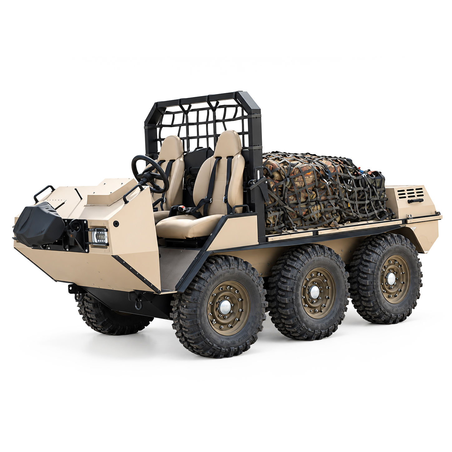 HIPPO Hybrid Diesel‑Electric Tactical Mobility Platform