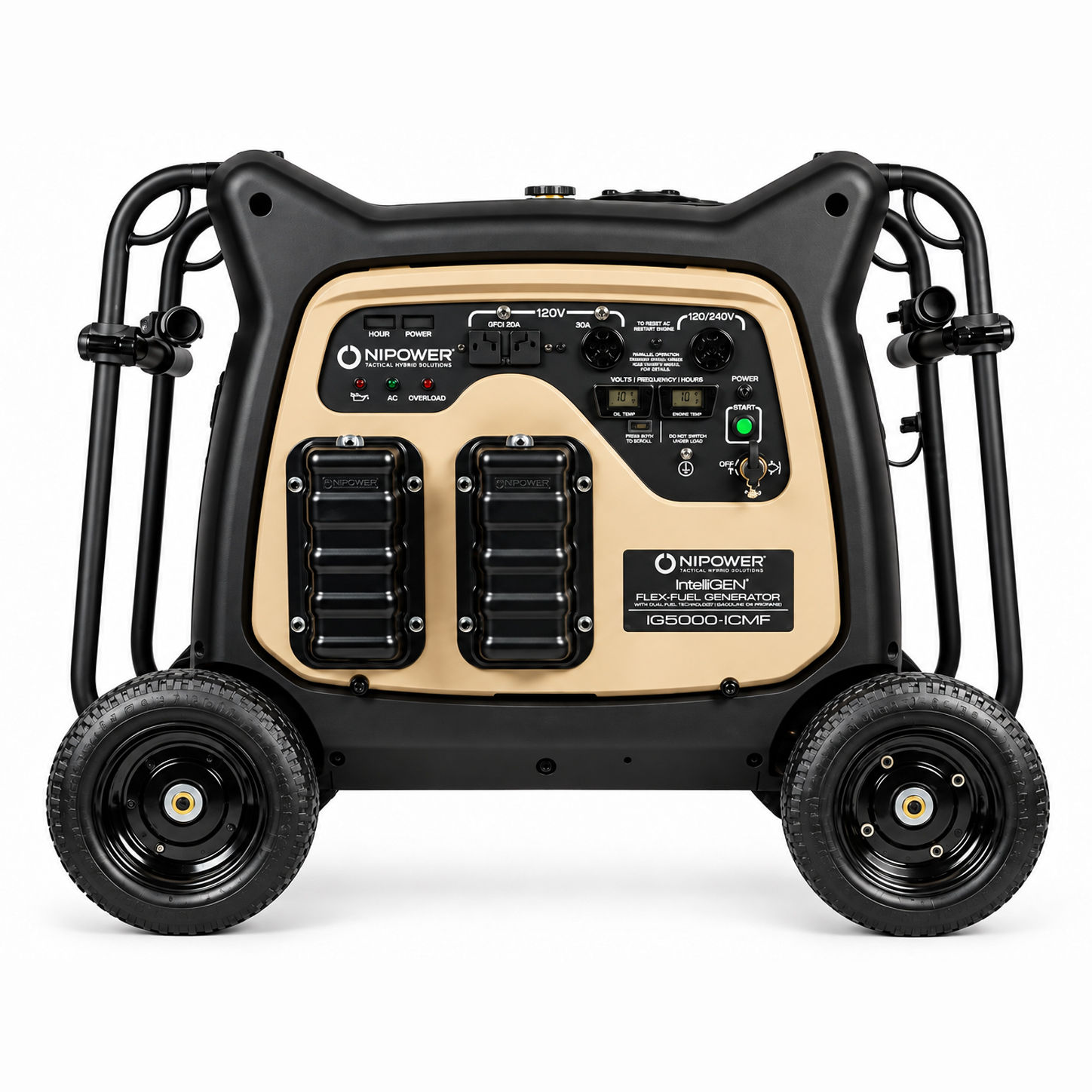 Dewey IntelliGen™ 5000 High‑Output Multi‑Fuel Tactical Generator