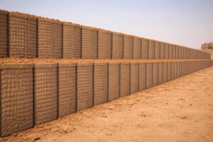 HESCO barriers
