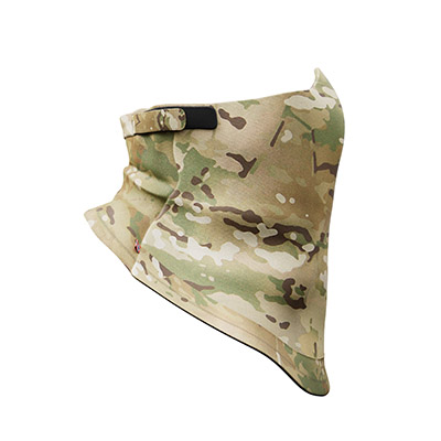SAFEgaiter Respiratory Protection Neck Gaiter multicam side
