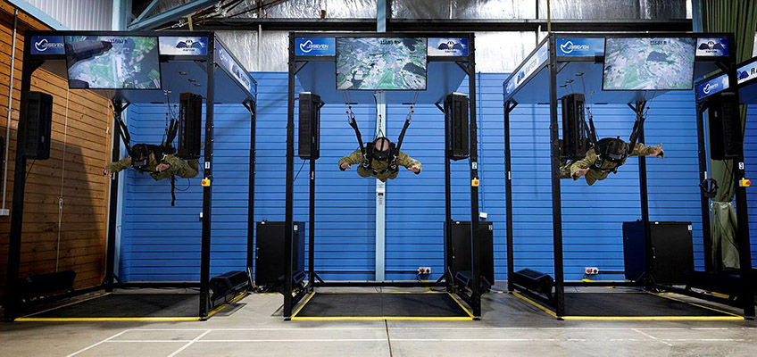 Virtual Reality Parachute Training System